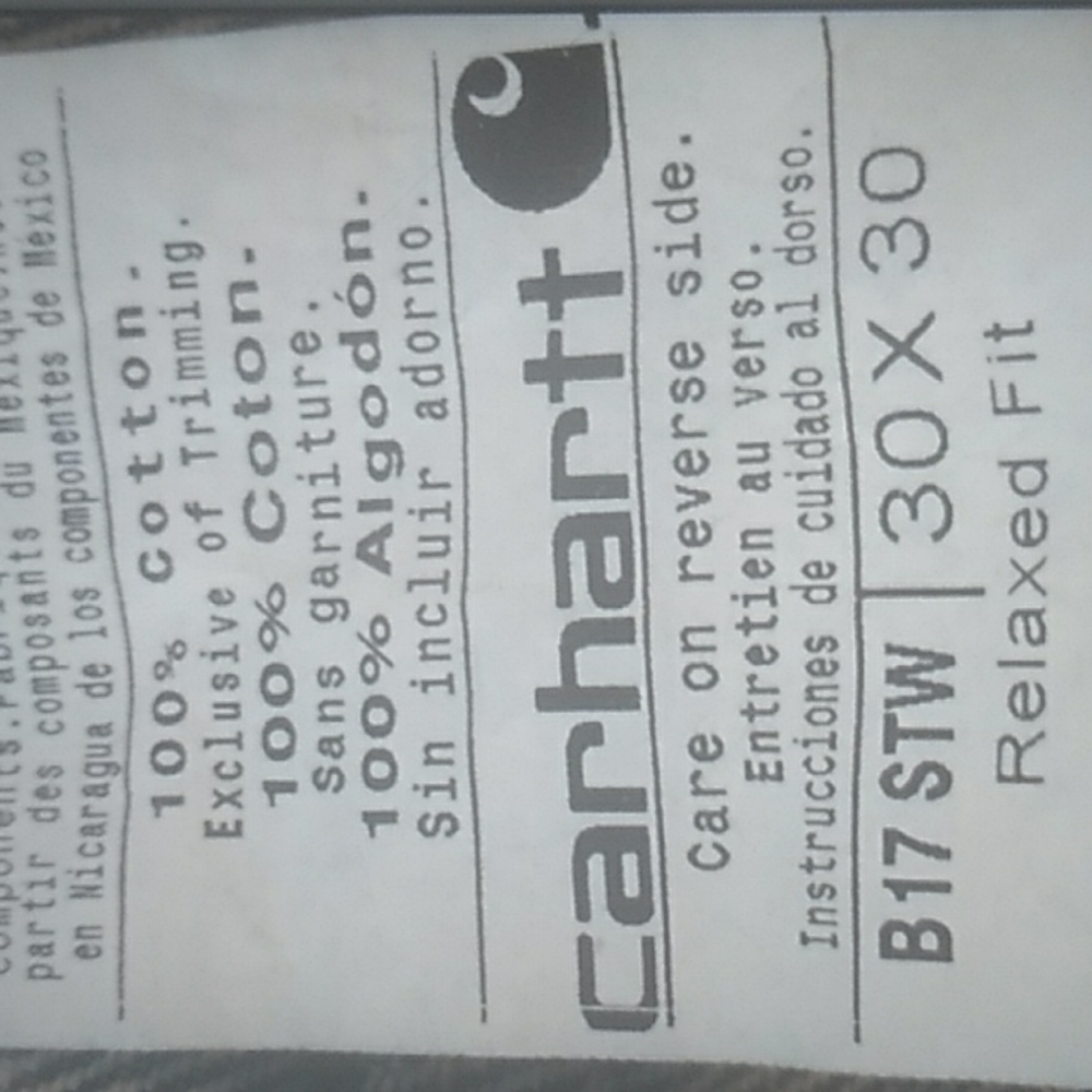Carhartt Relaxed Fit Light Blue Jeans NWOT 30 X 30 - Picture 2 of 15